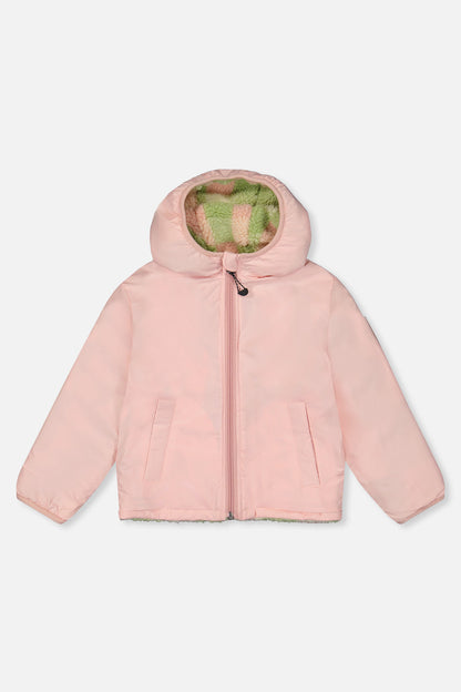 Reversible Mid-Season Jacket Pale Dusty Pink