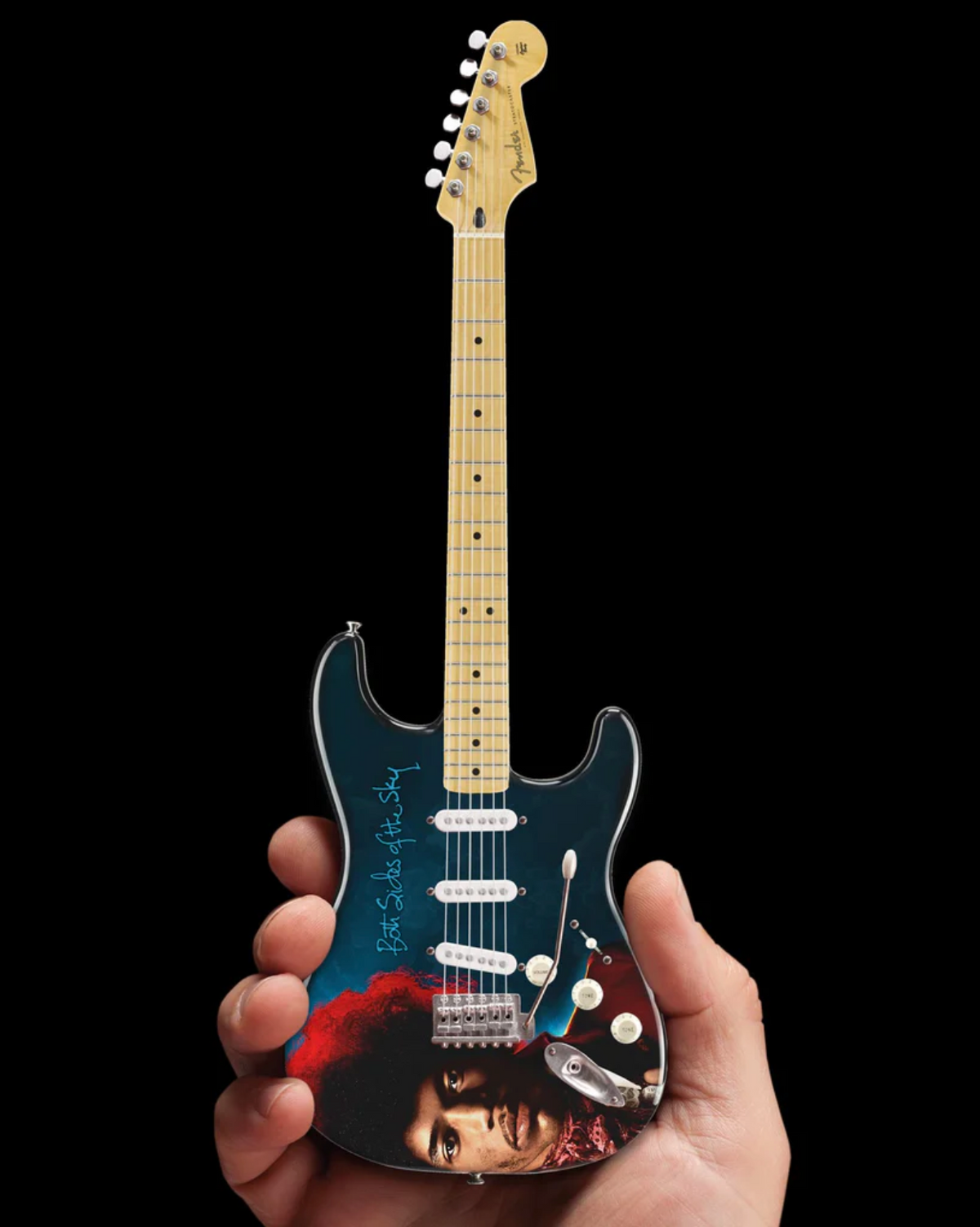 Mini-guitare Fender™ Strat™ Jimi Hendrix Both Sides of the Sky