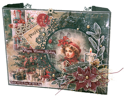 JMA Matrices de découpe Festif Nostalgie Bordures et Étoiles 6 pcs