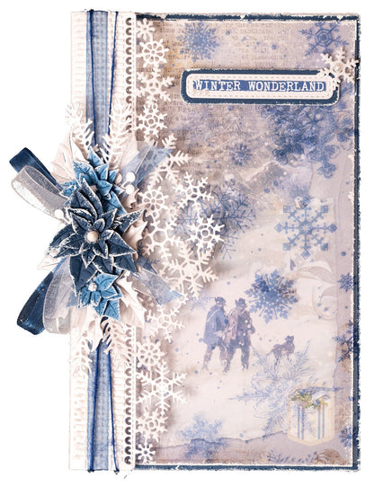 JMA Cutting Die Christmas Borders Vintage Christmas 95x210x1mm 8 PC nr.720