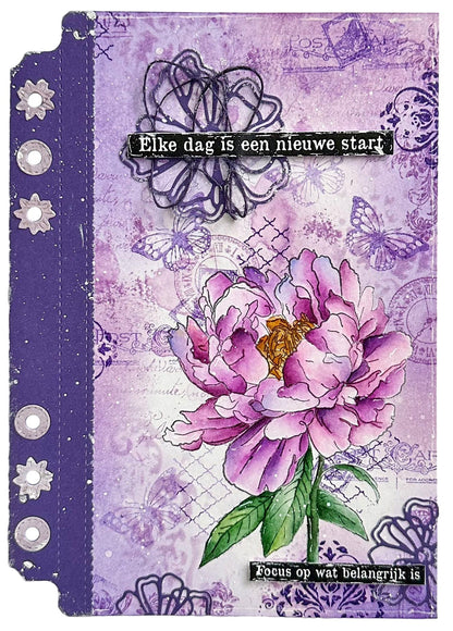 Masque JMA motif floral victorien « Rêves » 1 pièce