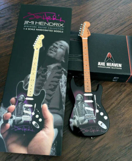 Mini-guitare Fender™ Strat™ Jimi Hendrix – Édition Hommage
