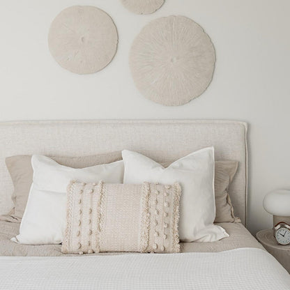 Lit plateforme de rangement Watkins – Crème