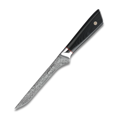 HAGAKURE 14 | Boning Knife 5.5" Damascus AUS 10 Steel