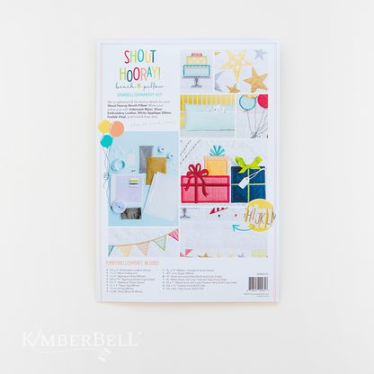 Kit d'embellissements Kimberbell Hourra !