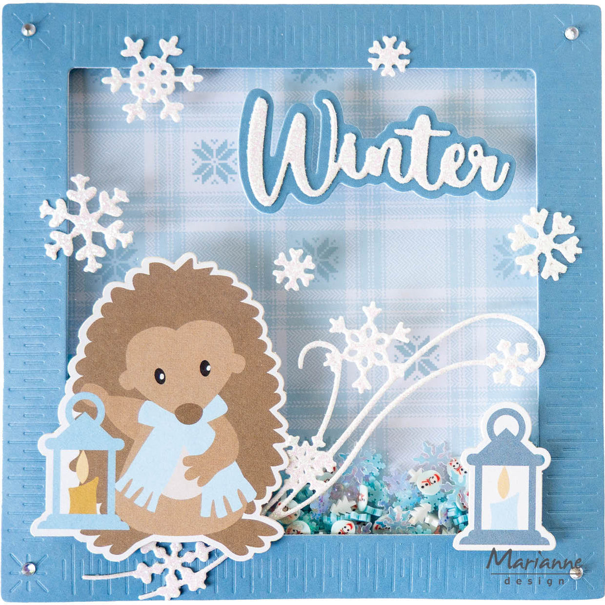 Matrice de découpe Craftables de Marianne Design - Cadre Shaker Carré