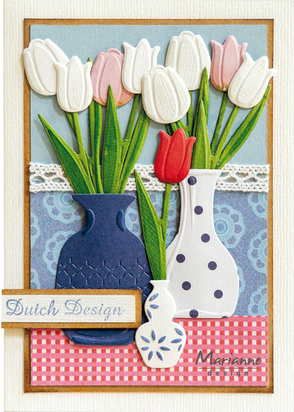 Matrice de découpe Marianne Design Creatables - Tulipes