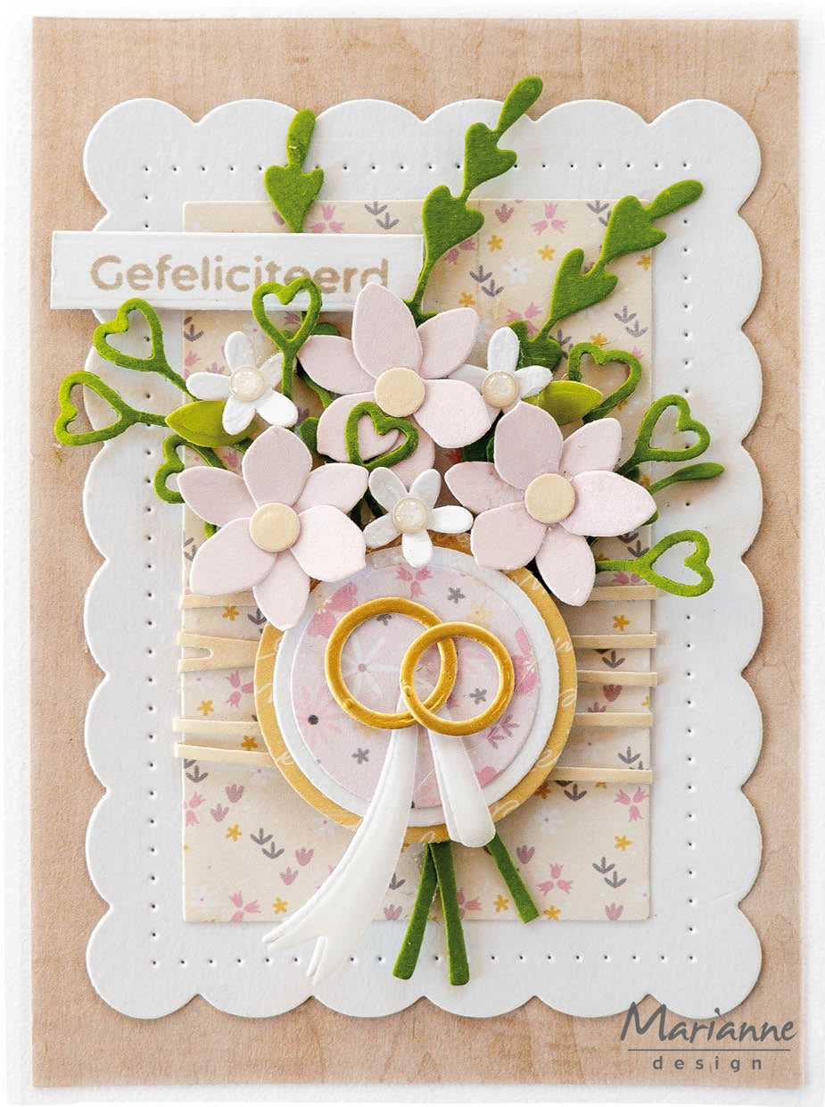 Marianne Design Matrices de découpe Creatables - Rectangles festonnés