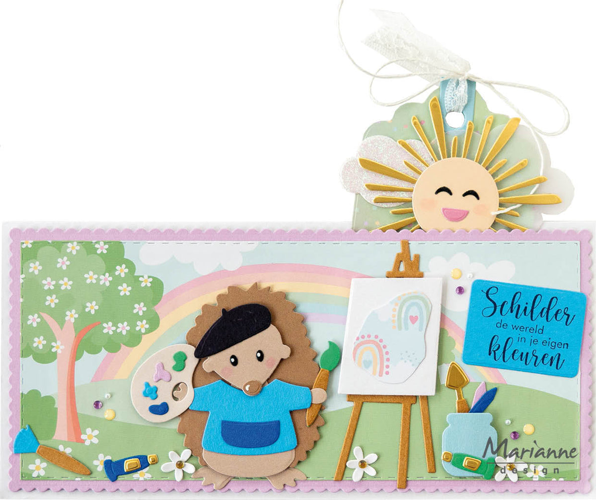 Marianne Design Collectables Die - Sun & Clouds By Marleen