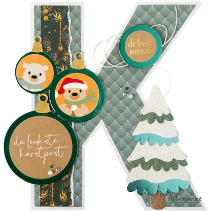 Marianne Design Animaux de Noël et d'Hiver d'Eline