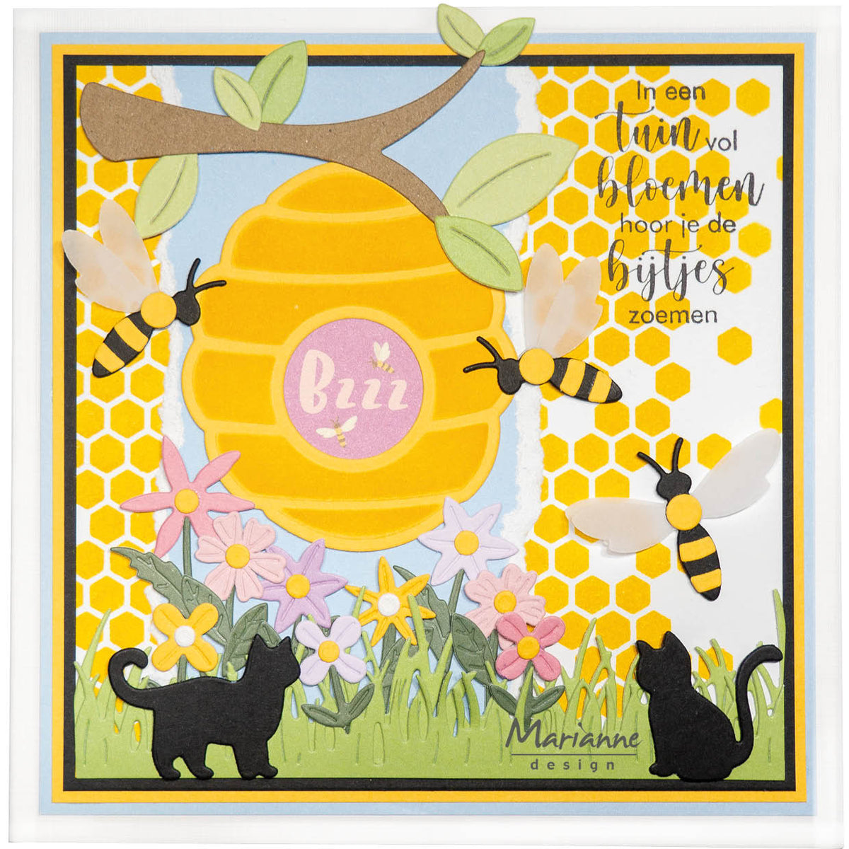 Marianne Design Matrices de découpe Creatables - Jardin de fleurs