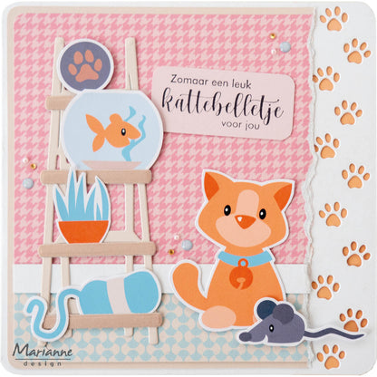 Marianne Design Matrices de découpe - Les chats d'Eline