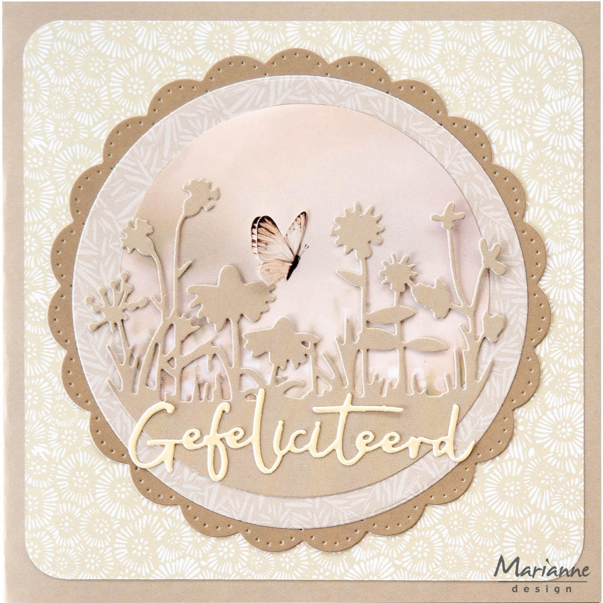 Marianne Design Papier Cartonné 6x12 - Tons Terre