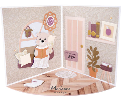 Marianne Design Papier Cartonné 6x12 - Tons Terre