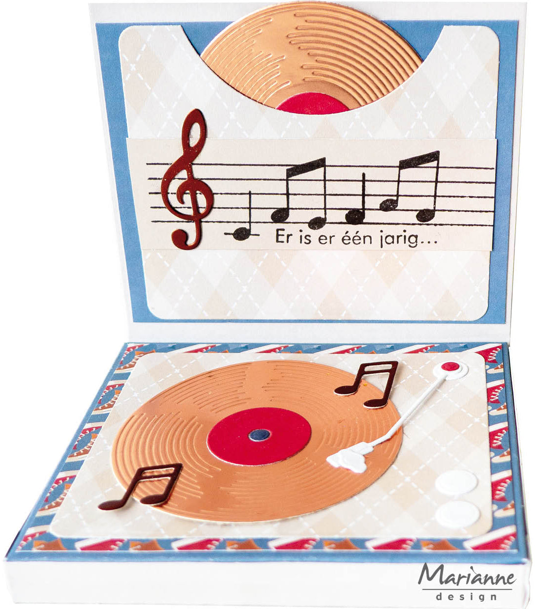 Marianne Design A4 Paper Pad - Hi Handsome!