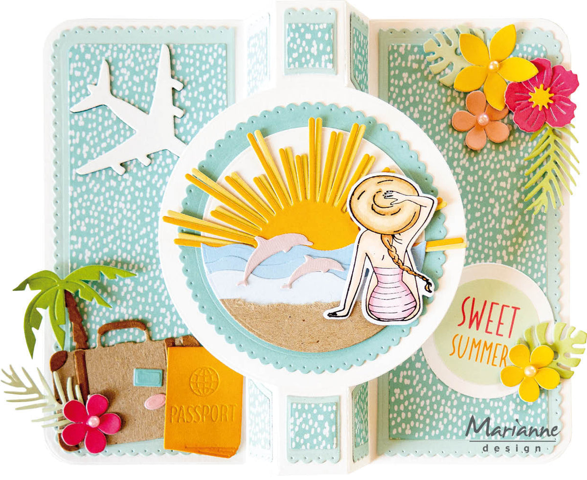 Matrice de découpe Marianne Design Craftables - Essentiels de voyage
