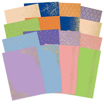 Papier cartonné irisé de luxe Enchanted Glades