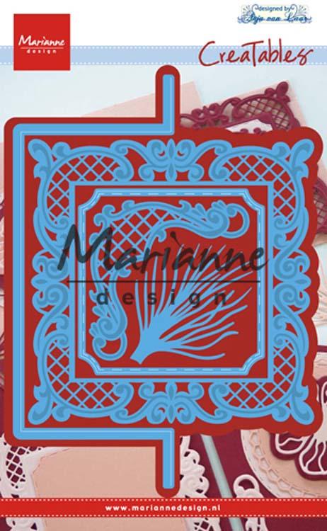 Marianne Design Creatables Matrice de découpe verticale Anja (carré)