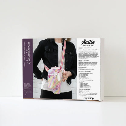 Sallie Tomato - Casablanca Water Bottle/Cell Phone Carrier (TULA) - Pattern & KIT