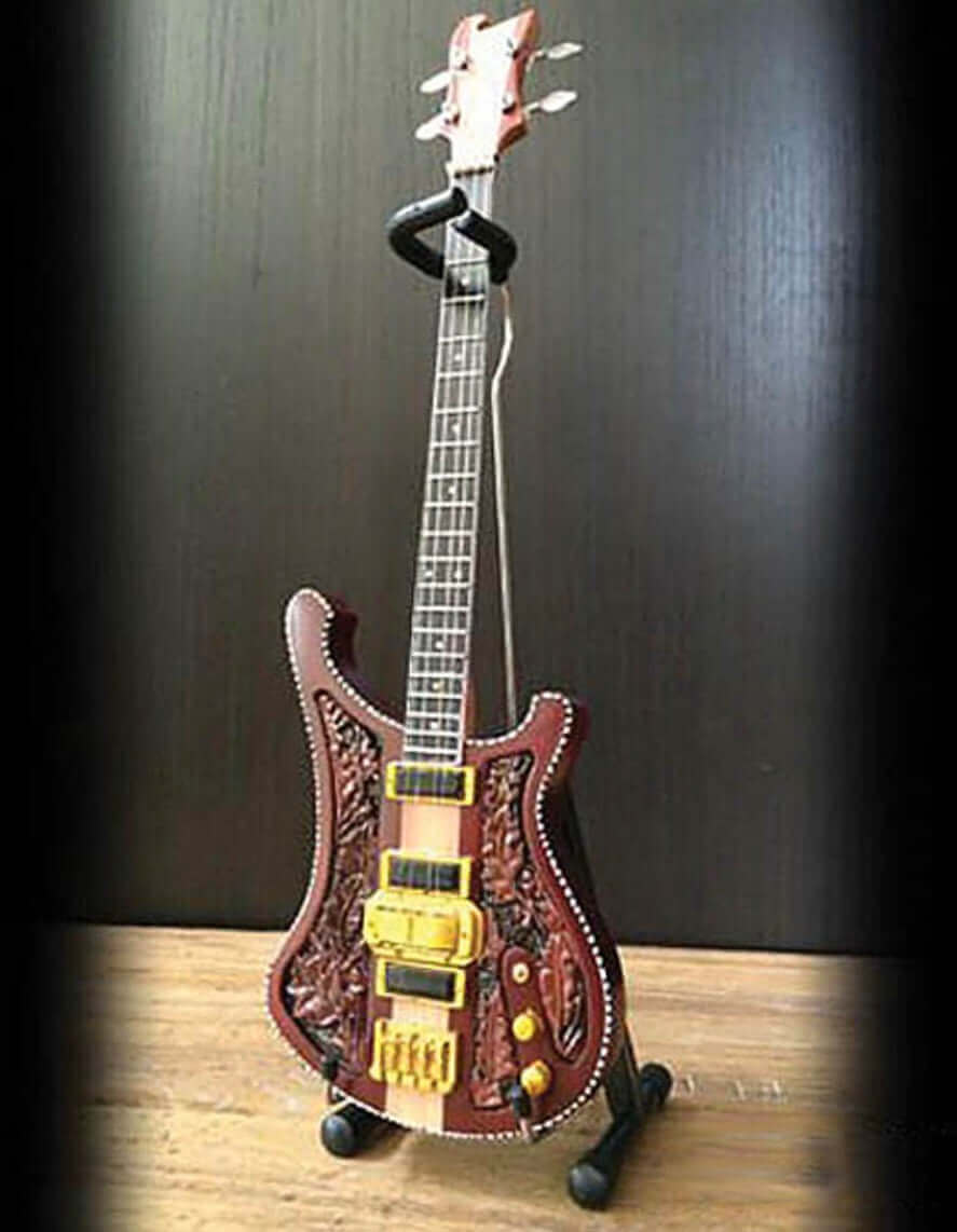 Réplique de basse miniature de collection signature Lemmy