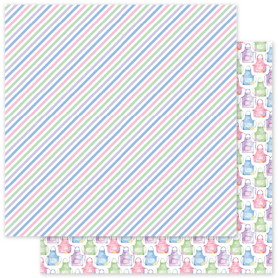 Collection de papiers Little Artists Motifs 30x30 35029