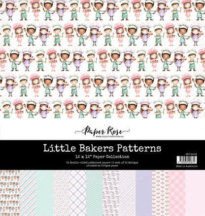 Collection de papiers Little Bakers Patterns 12x12 35023