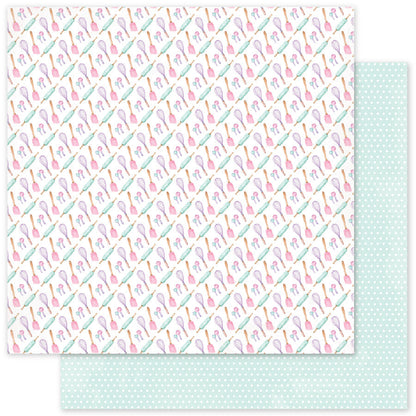 Collection de papiers Little Bakers Patterns 12x12 35023
