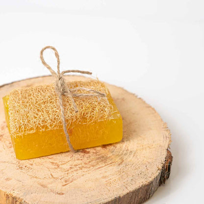 Loofah Soap: Orange