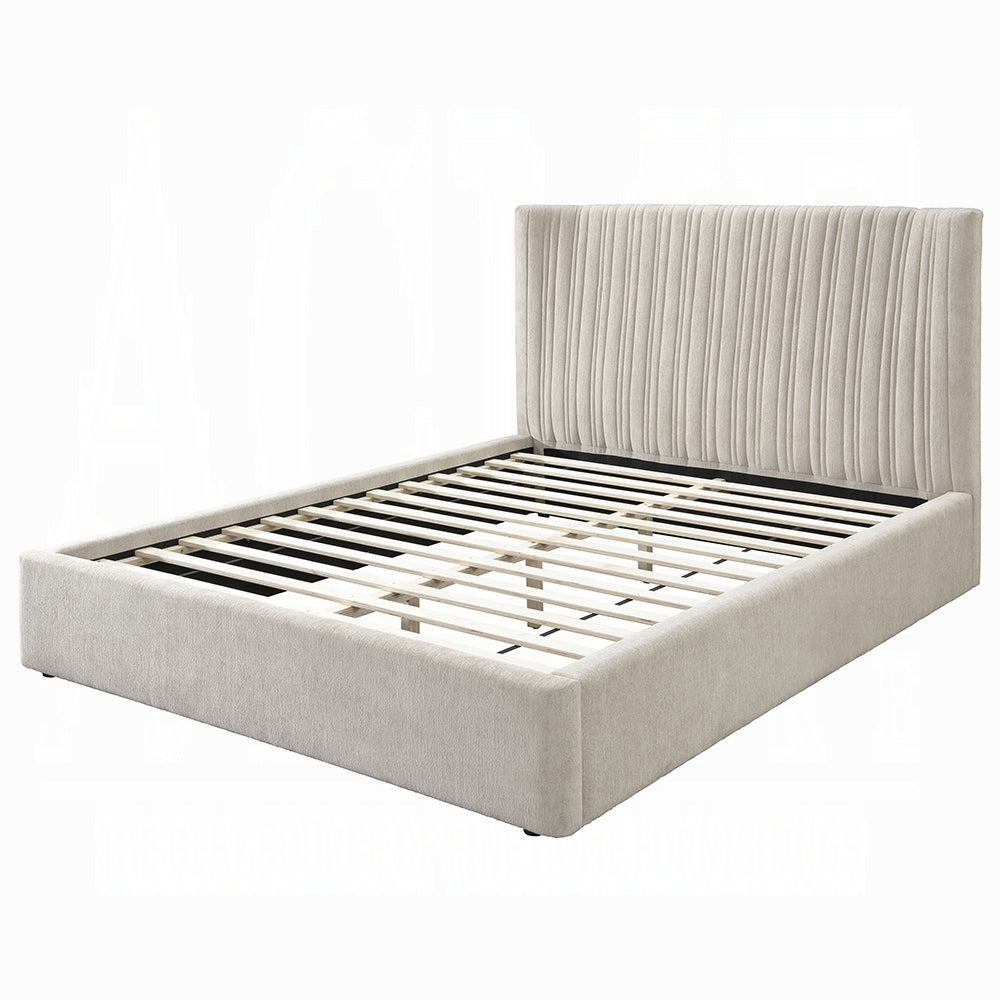 Lit rembourré Loren - Beige