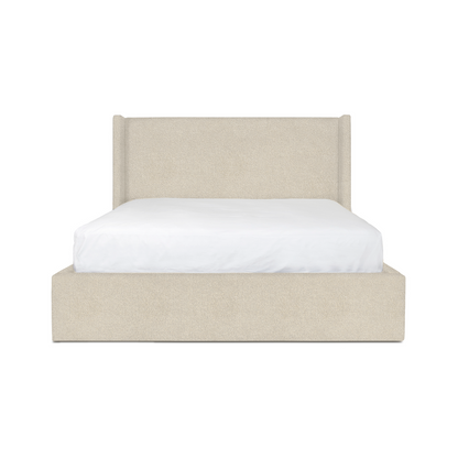 Lit Angie tiroir de rangement moderne – Crème