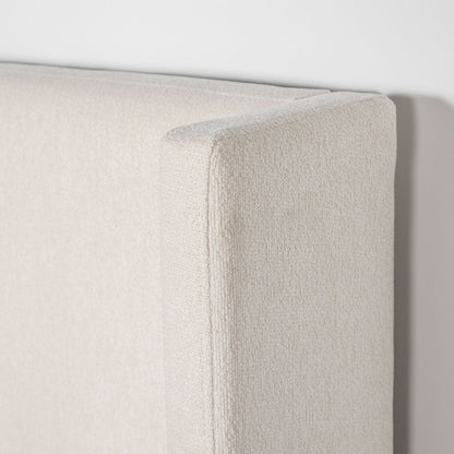 Lit Angie tiroir de rangement moderne – Crème