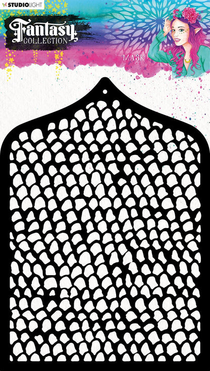Pochoir de masque A5 Collection Fantaisie 3.0 n°45