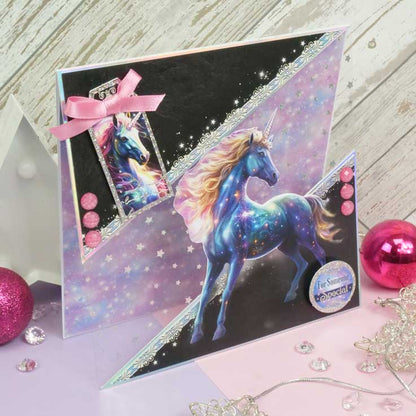 Rêves de Licorne Acétate Luxe Effet Feuille d'Or