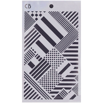 Set#005 Stencil Mix – Triple Layer Set (3 Unique Designs)
