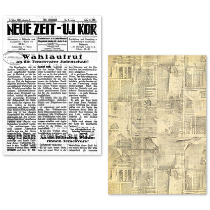 Ensemble de papier de soie A5 – 24 feuilles de papier journal