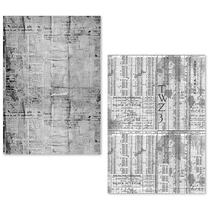 Ensemble de papier de soie A5 – 24 feuilles de papier journal