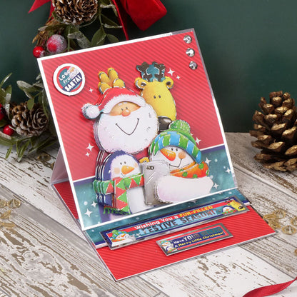 Un set grand format « Joyeux Noël » – Un selfie de Noël