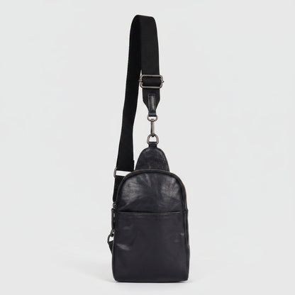 Sacoche de poitrine et sac à dos en cuir MET Andora