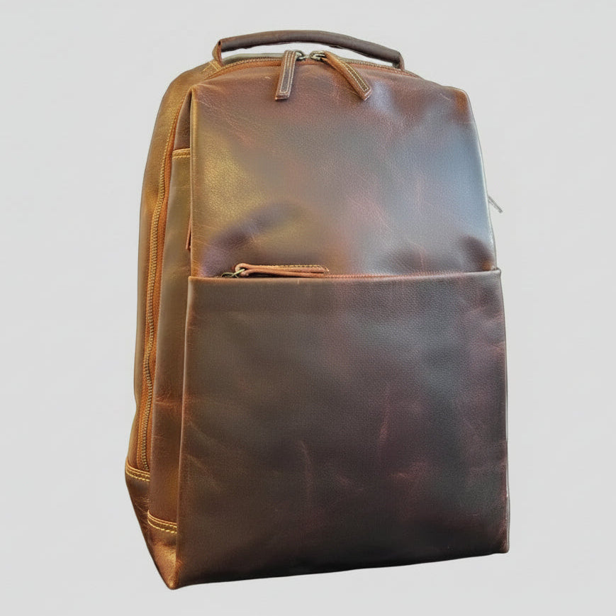 MET Sac à dos Sundaland en cuir à deux sangles réglables