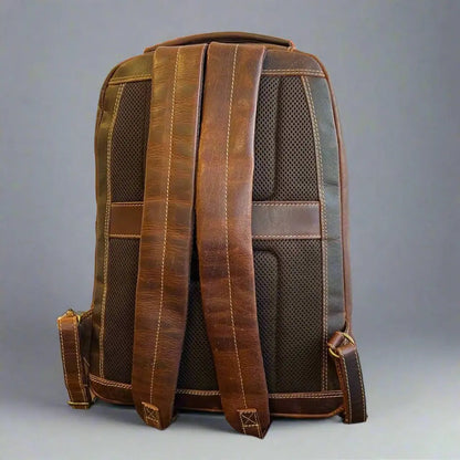 MET Sac à dos Sundaland en cuir à deux sangles réglables