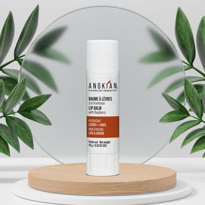 Baume Lèvres & Joues Framboise | Hydrate et protège naturellement