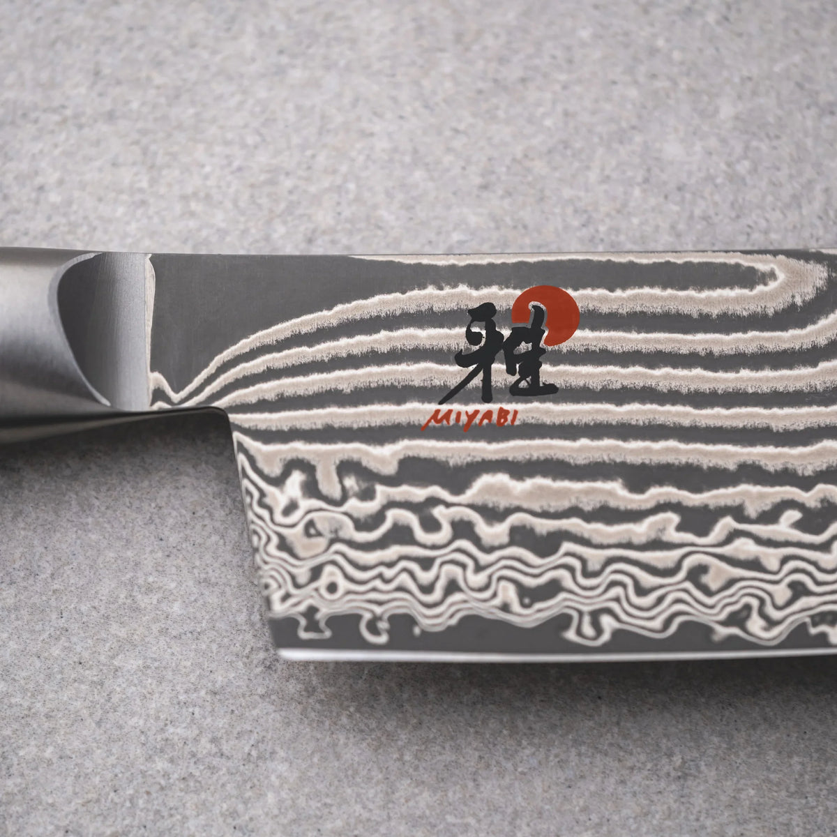 Miyabi Kaizen II 5000FCD Nakiri Knife 6.5″ – FC61 Core, Damascus Steel