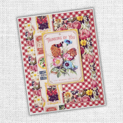 Collection de Papiers Meadowbrook Farm Patterns 6x6 35085