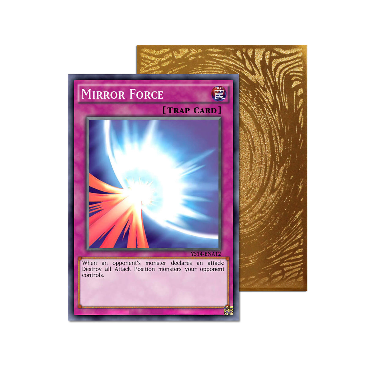 Carte Orica Métal Miroir Force