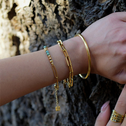 Style BARGARH: Classic Style Gold Bangle