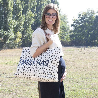 Sac familial imprimé léopard audacieux