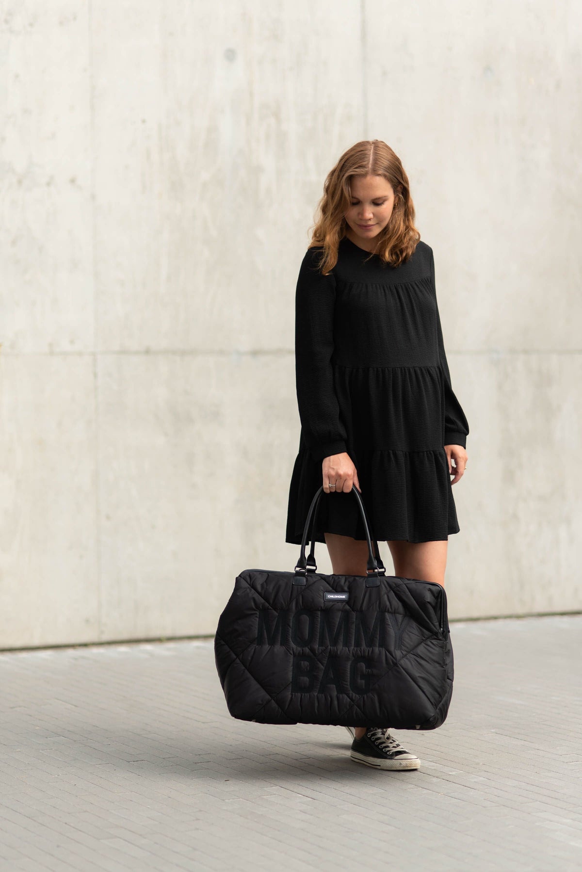 Sac à langer matelassé Cloud Comfort - Noir