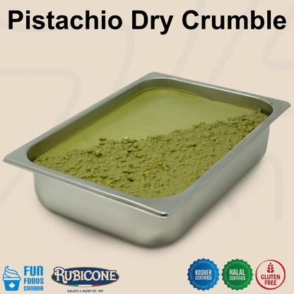 Pistache en éclats secs - Seau de 3 kg - Rubicone Canada - Livraison gratuite partout au Canada pour les commandes de plus de 199 CAD