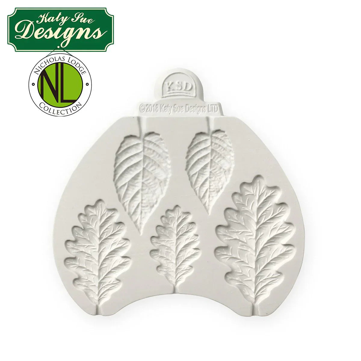 Flower Pro Blackberry and Oak leaves Silicone Mould