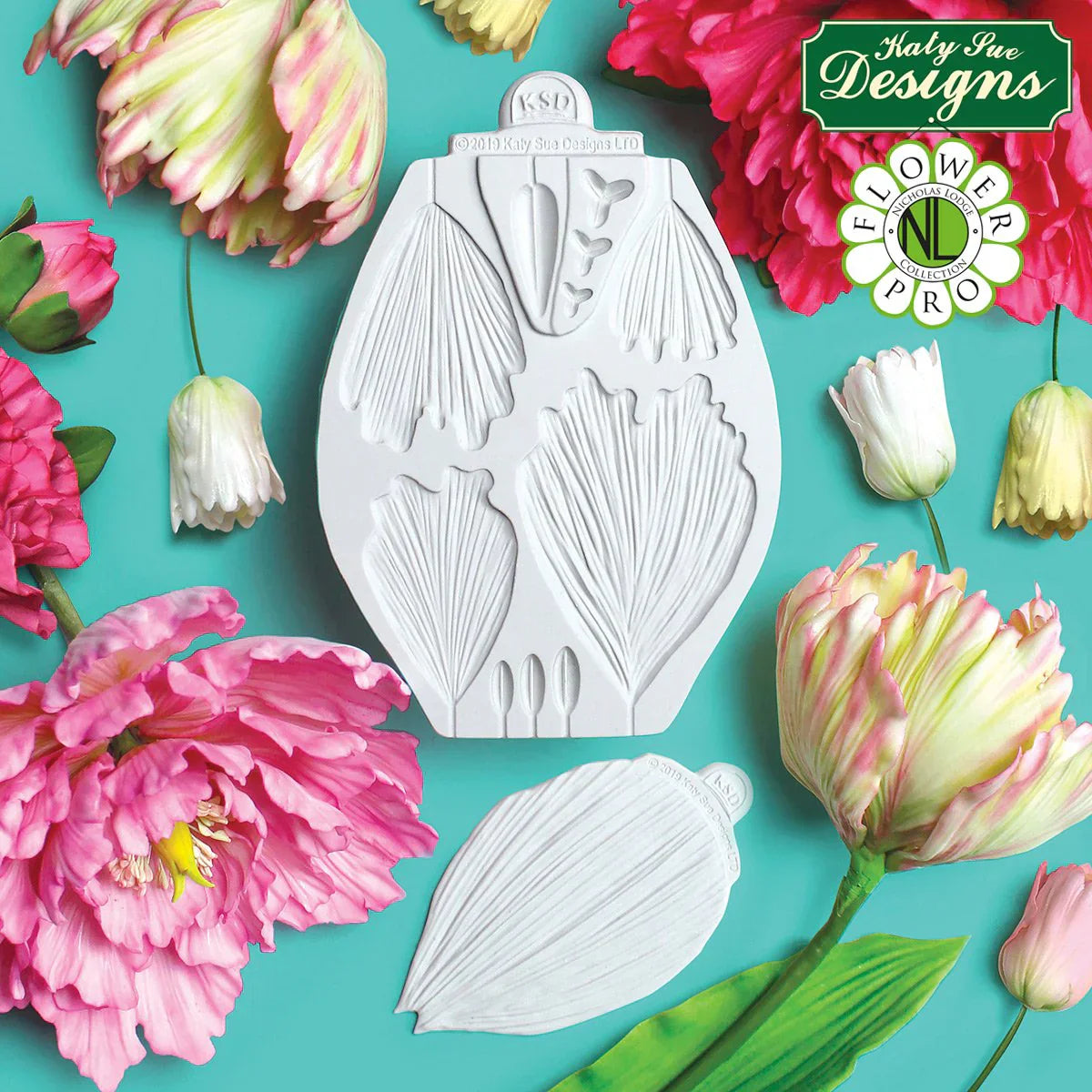 Flower Pro Peony / Tulip Silicone Mould and Veiner